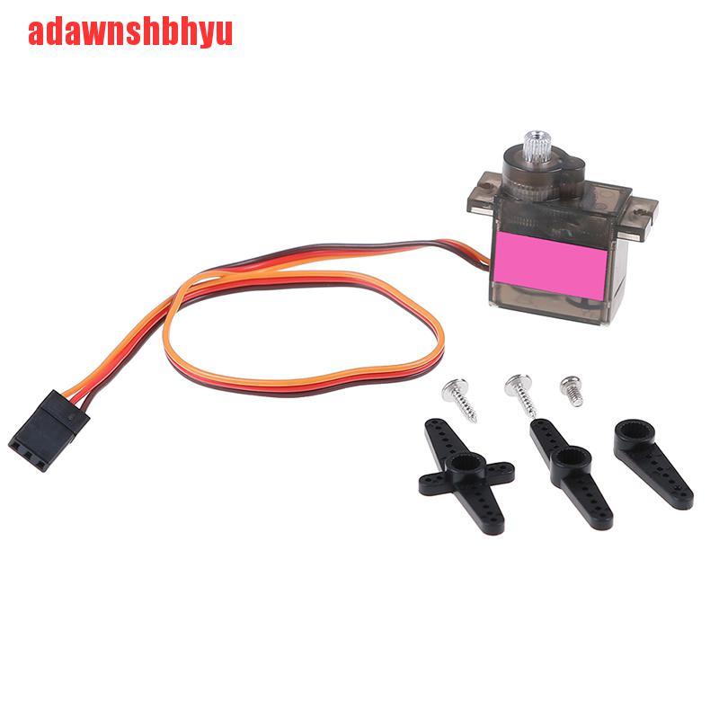 (Adawnshbhyu) 1pc Mg90S Servo Micro Metal Gear 9g Untuk Rc Pesawat/Helikopter/Perahu