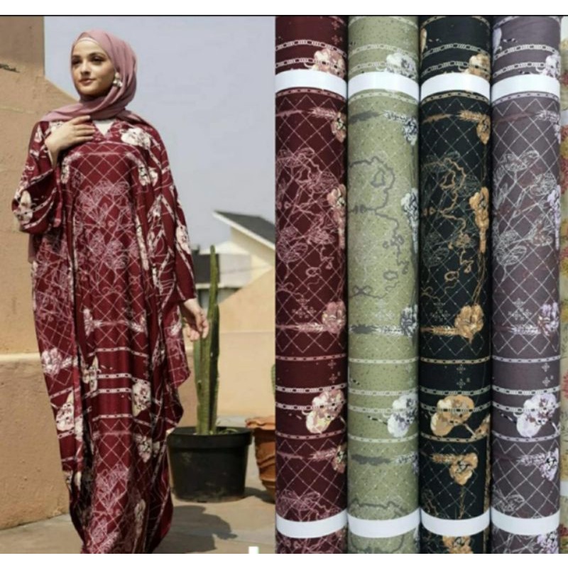 kain silk motif bella | tersedia grosir | minimal 1 roll