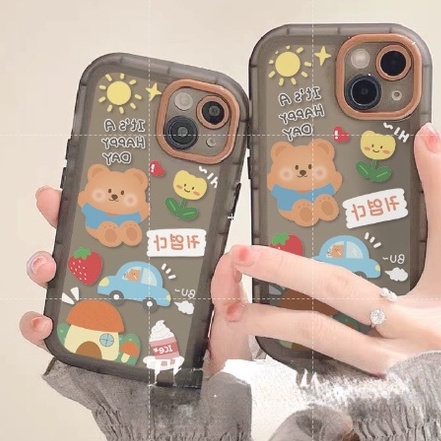 Case Motif Beruang Untuk iPhone 12 13 11 Pro Max X Xs Max Xr rjhf