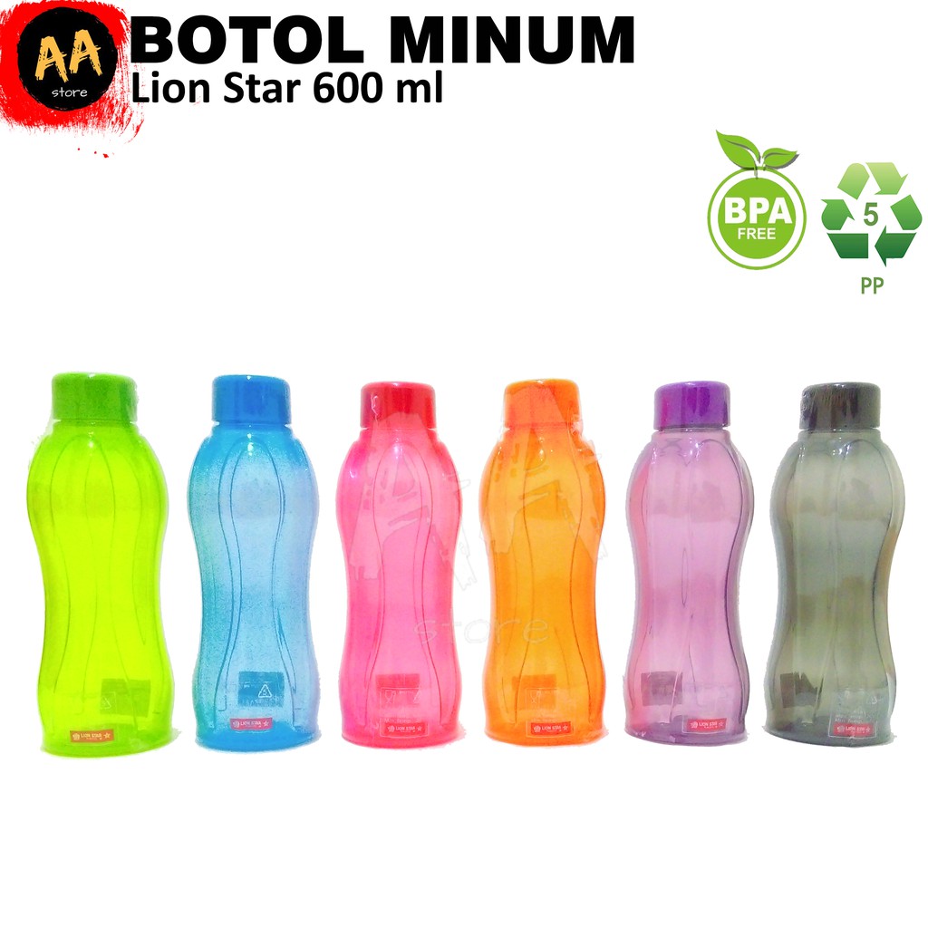 Botol Minum Tempat Minum Lion Star Star Hydro 600 ml (BPA FREE)