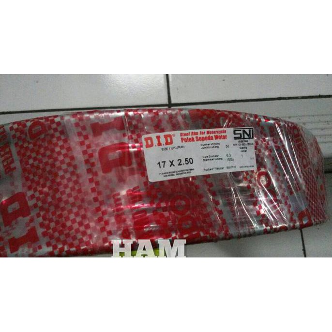 Velg 250 17 Did Besi