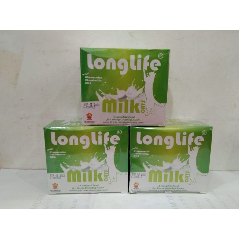 

Longlife Susu Cats (kotak isi 12)