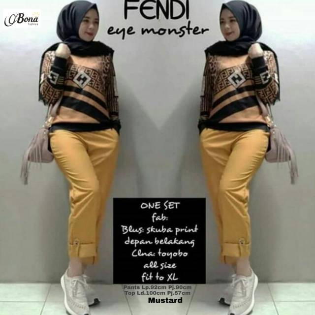 Fendi eye monster