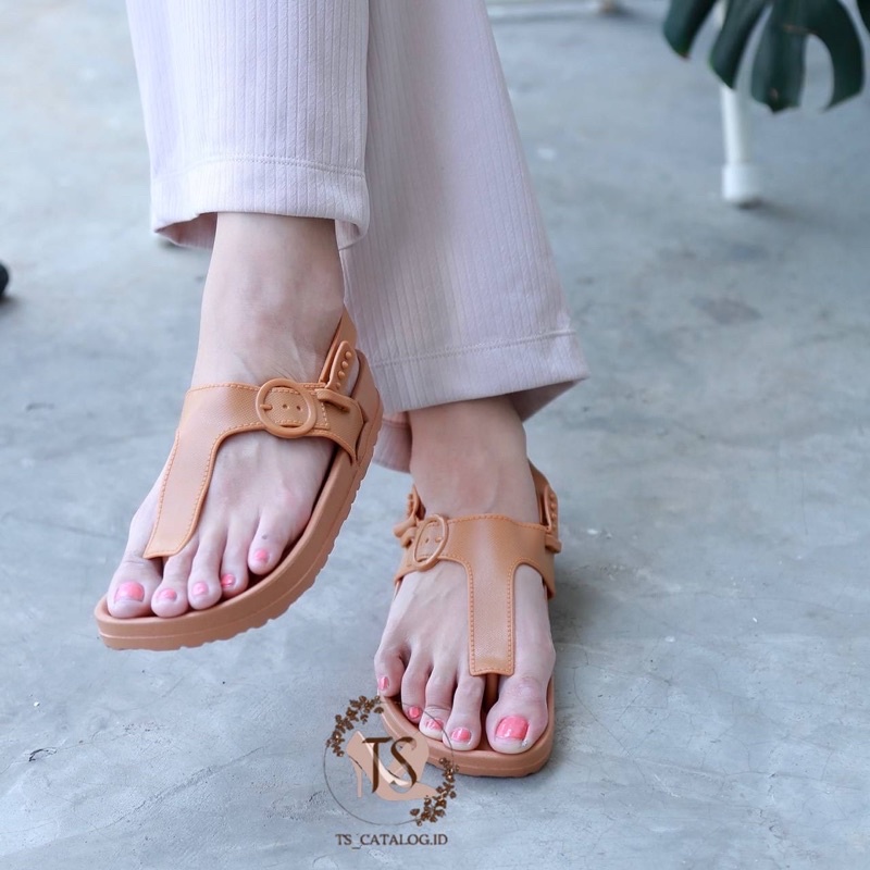 Sandal Japit Gesper Samping Tali Let BEST SELLER Import Mokaya 8059-2AC