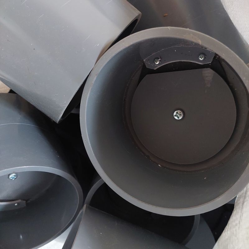 tusen klep pvc 2,5 inch klep god anti banjir klep atas tanpa saringan