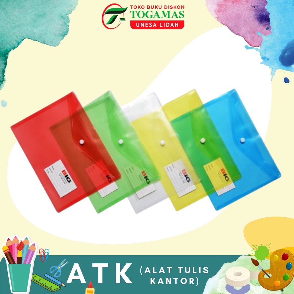

MAP KANCING + NAME TAG 8812 UKURAN A5 BIG/ READY STOCK