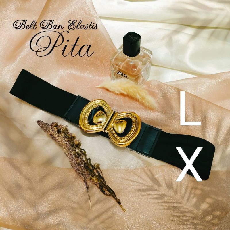 (BISA COD) LX BELT IKAT PINGGANG BAN ELASTIS WANITA PITA REAL PICT