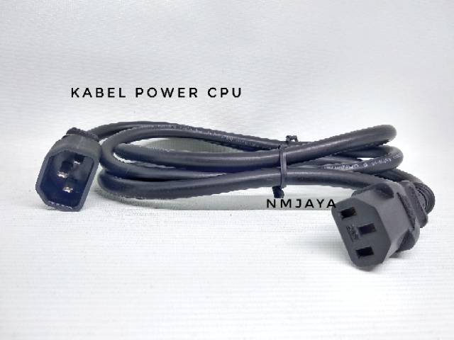 Kabel Power CPU Monitor 1.5Meter SNI inti 3x1.5mm murni C13 C14
