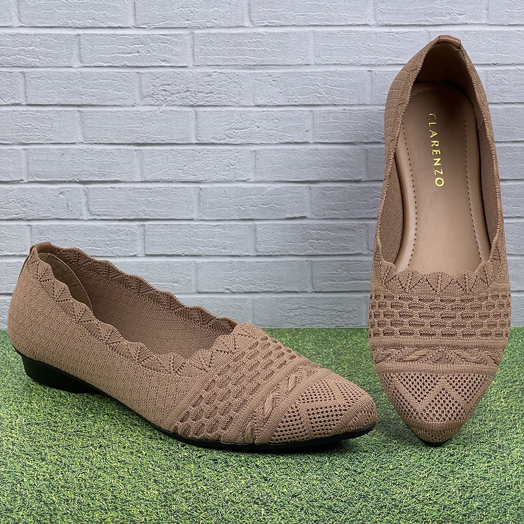 Sepatu Flat Wanita Rajut Import DB03 ~ CLARENZO