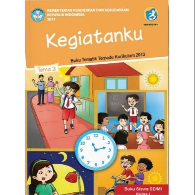 Buku Tematik Tema 3 SD Kelas 1