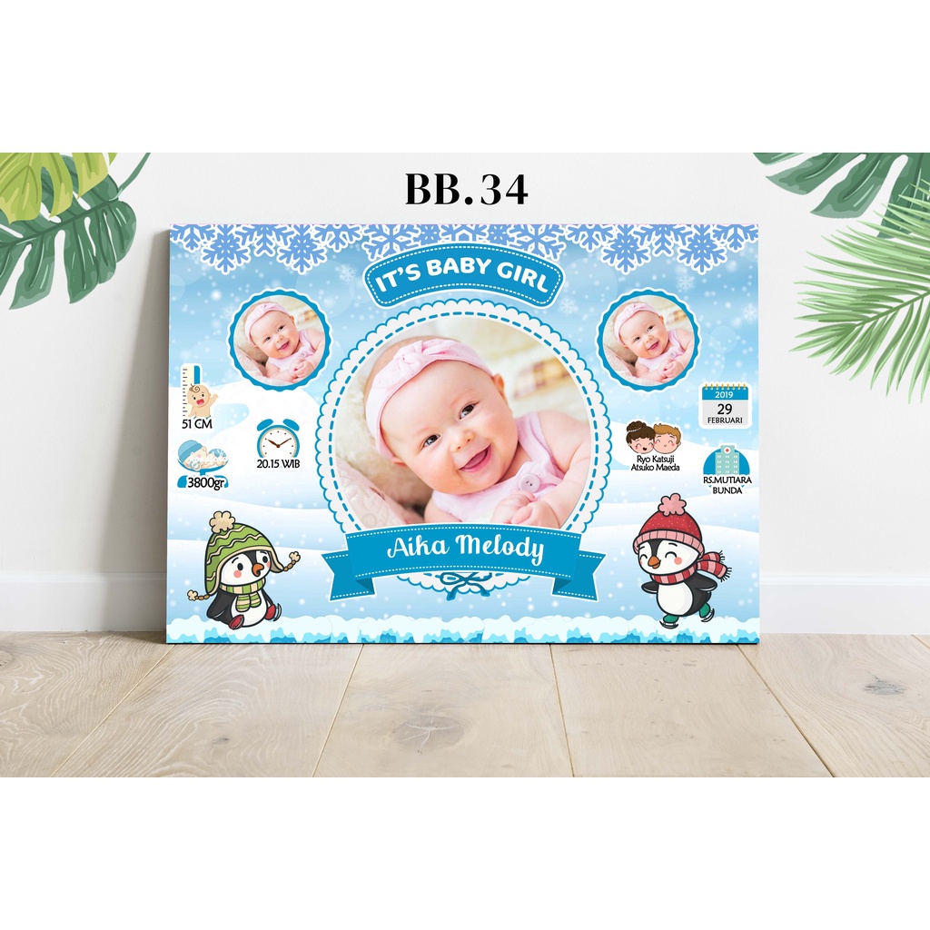 BIODATA BAYI + BINGKAI MDF BB.34