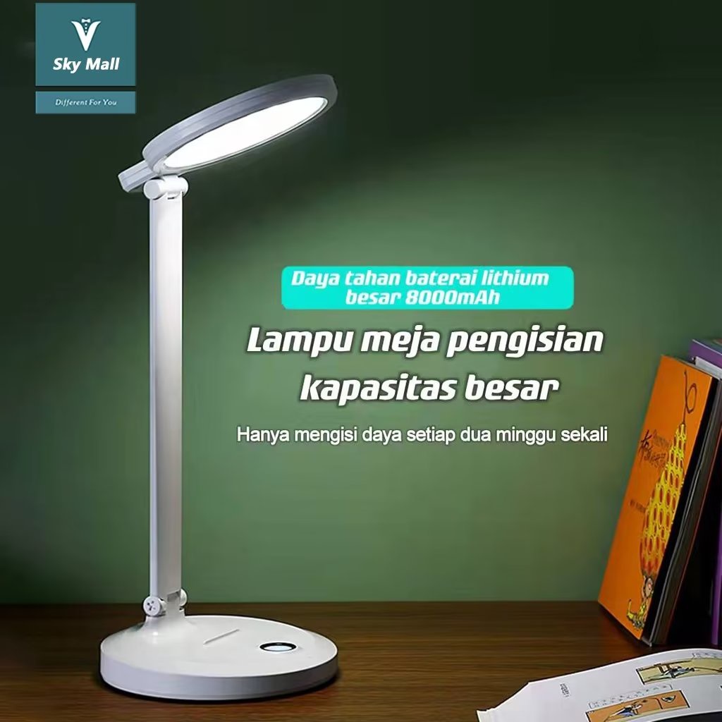 【LP001】Sky Bintang Masa Depan Lampu XR  Meja Belajar Baca Kerja Dapur Komputer Tidur LED Portable Charge