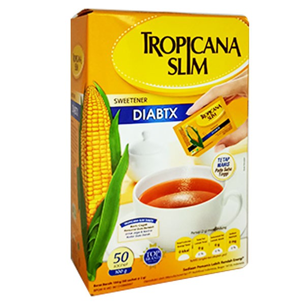 

Tropicana Slim Sweetener Diabetics 50 S