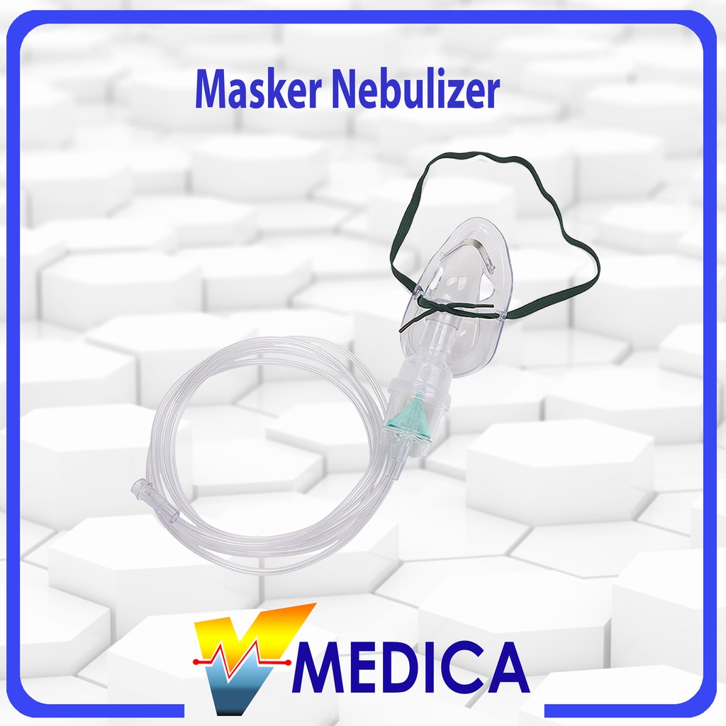 Masker Nebulizer Anak,Dewasa Dan Bayi / Tempat Obat Masker Uap Anak dan Dewasa
