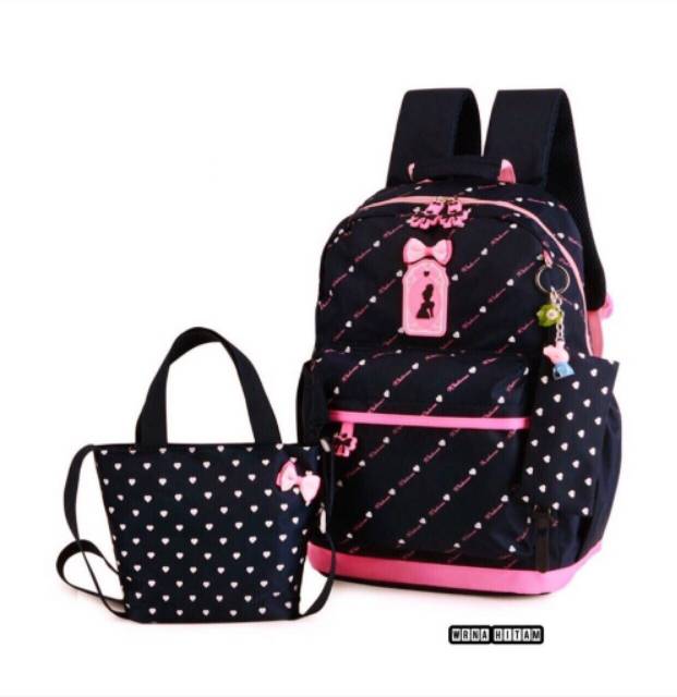 Tas Ransel My Bag Polos Terbaru 2021 FREE BOTOL MINUM/Tas Ransel Anak Remaja Kekinian Fashion Korea/ Tas Ransel Wanita Motif Kartun Kekinian Terbaru Tas Ransel Sekolah Remaja Murah[[BAYAR DI TEMPAT]]