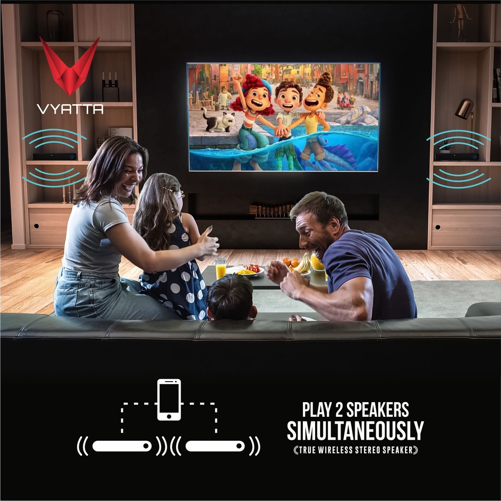 VYATTA BAR HITZ TWS SPEAKER BLUETOOTH SOUNDBAR HD SOUND