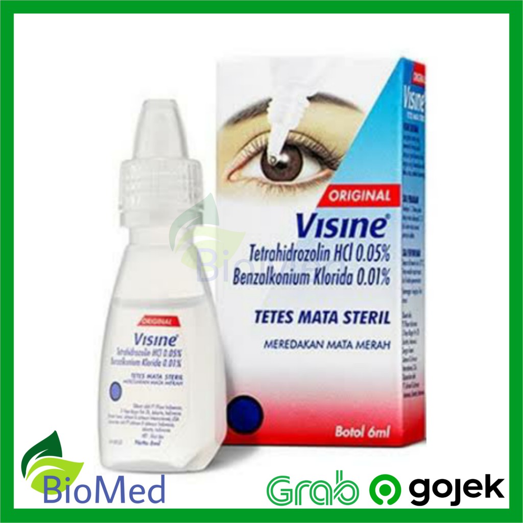 VISINE ORIGINAL - Obat Tetes Mata Merah Bengkak Perih