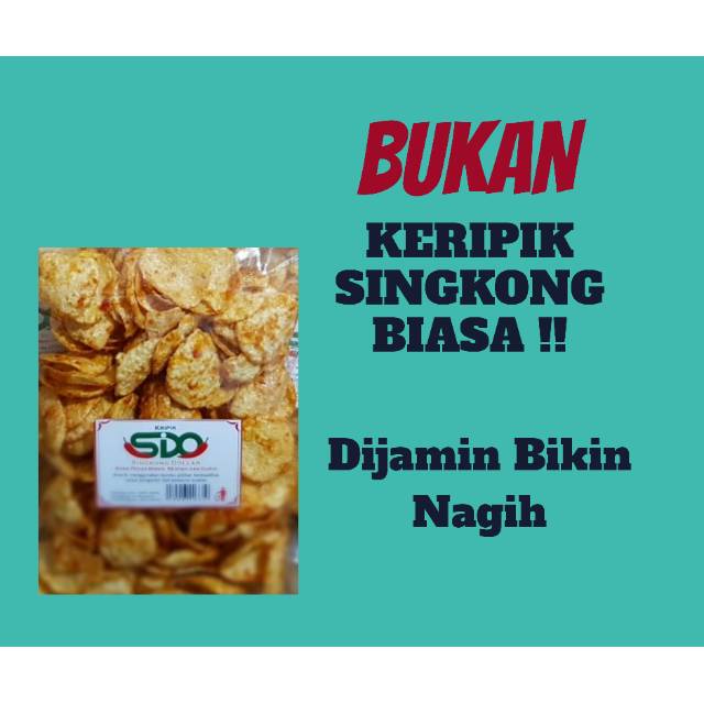 Keripik Singkong Pedas Manis Special Khas Madura Berat 200 ...