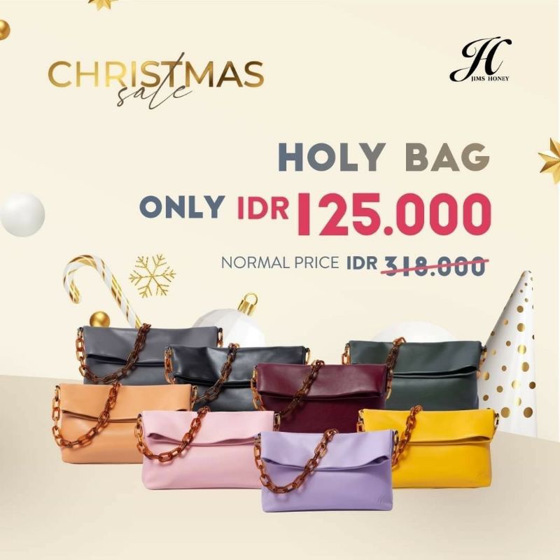 PROMO NATAL JIMSHONEY / HOLY BAG / FLEUR BAG / PROMO NATAL / PROMO JIMSHONEY / TAS MURAH / TAS IMPOR