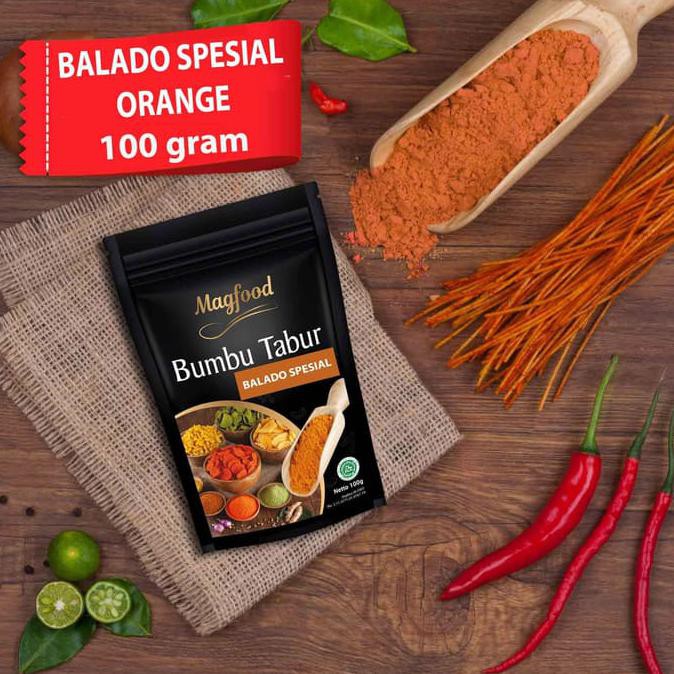 

MAGFOOD BUMBU TABUR BALADO SPESIAL 100 GRAM