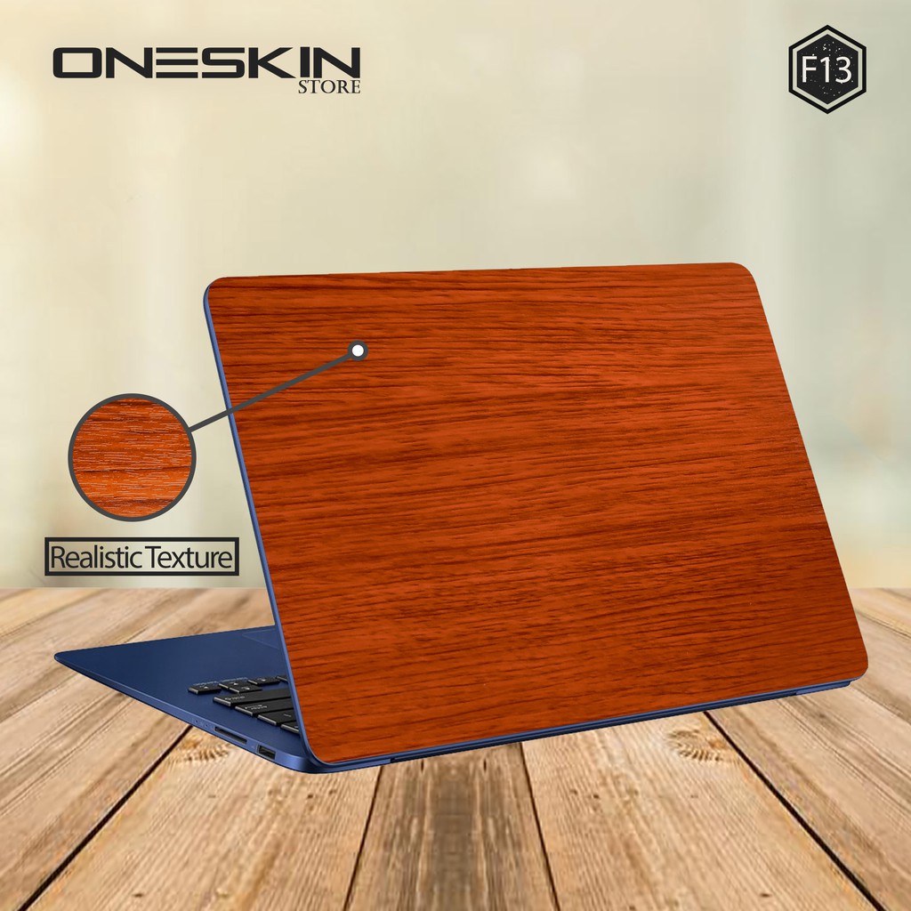 Skin Laptop Compaq-Skin Laptop Fujitsu-Garskin Laptop Dell-Tekstur Kayu 2