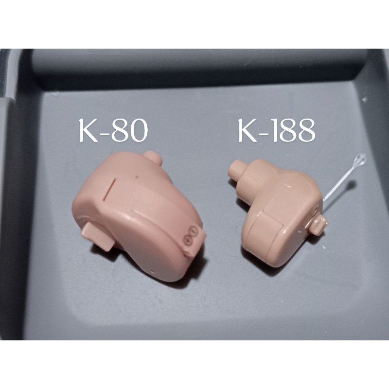 Axon K-188 Hearing Aid Super Kecil Alat Bantu Dengar Model CIC (dalam saluran telinga) Suara Jelas Baterai A10