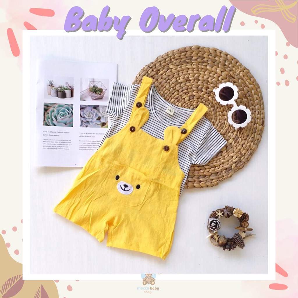 MBSS - ANSOP GUDDY BEAR 1913 EBV Baju Anak Laki Laki Perempuan Import Model Jumpsuit Overal