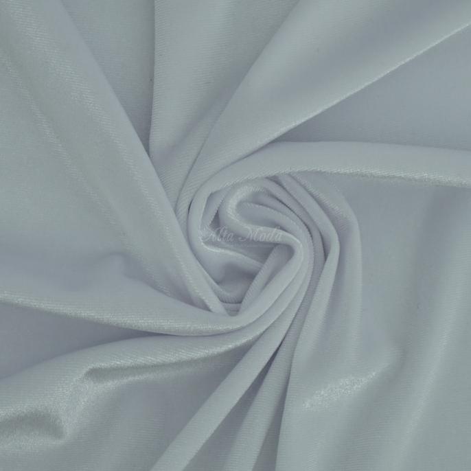 Silk Velvet Beludru White (Alta Moda)*