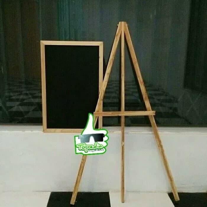 

Papan Tulis Kapur Blackboard 40X60Cm Plus Tripod 077