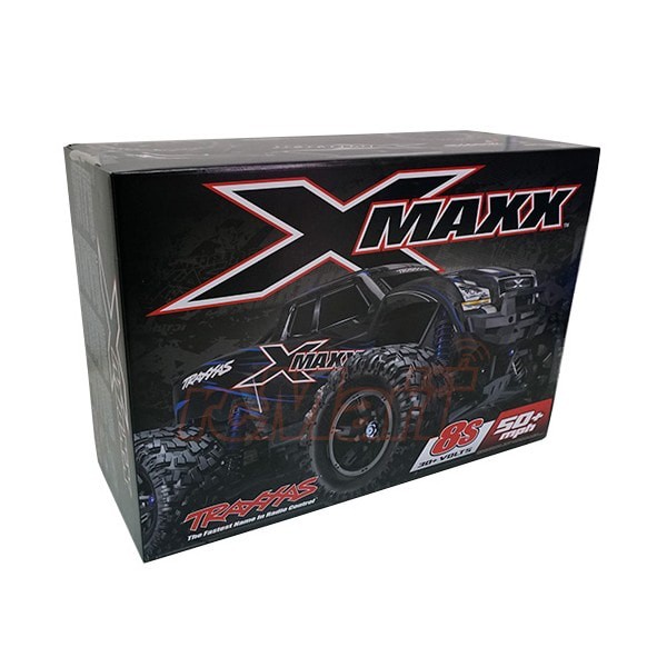 RC raxxas X-Maxx 8S 4WD Brushless RTR Monster Truck w 2.4GHz TQi Radio