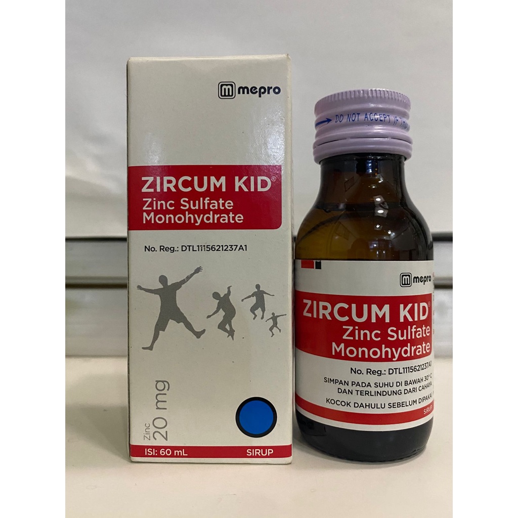 Zircum Kid Sirup 60 ml / Mengatasi Diare