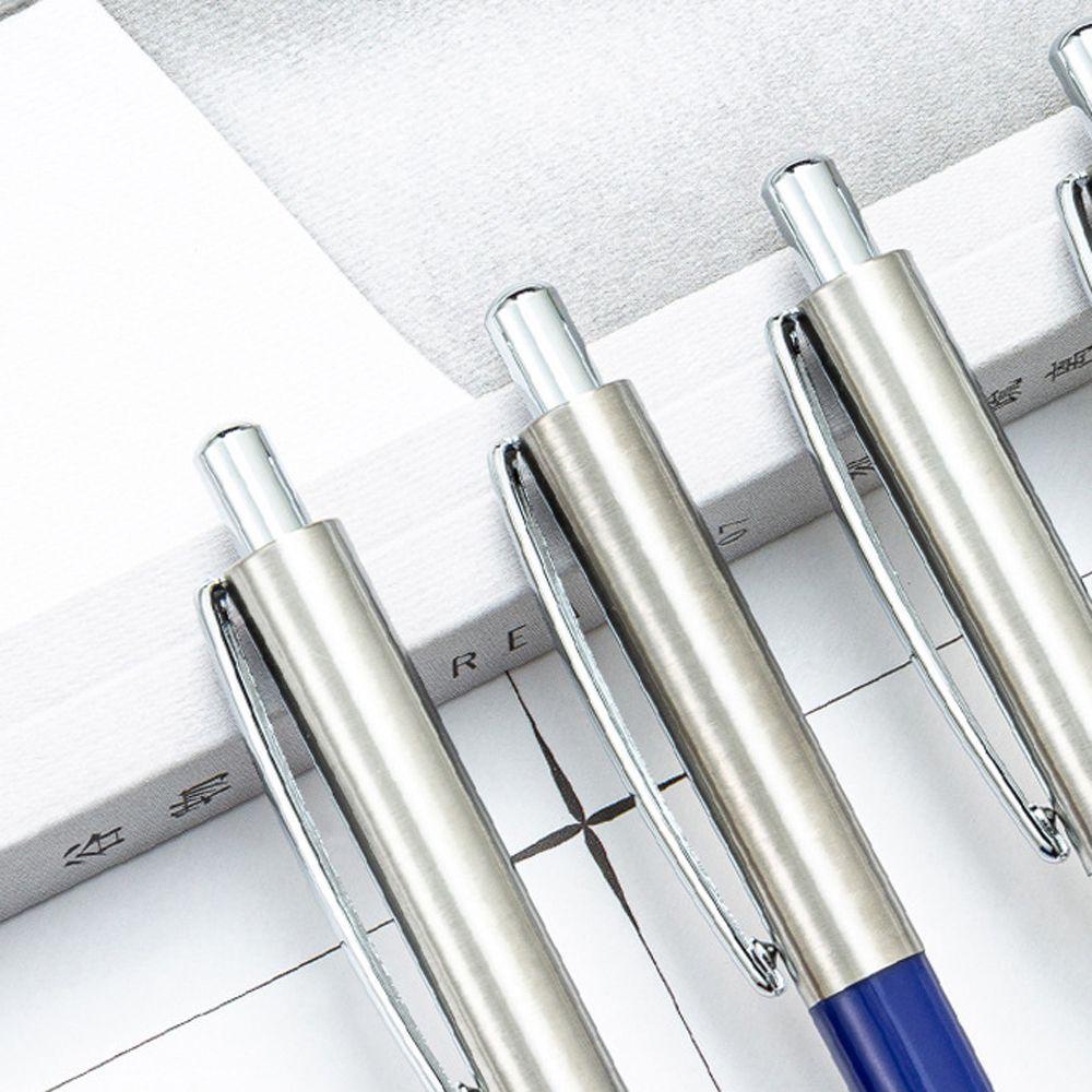 Lanfy Ball Pen Mewah Berputar Untuk Alat Tulis Kantor Sekolah Kualitas Top Metal Pen Press Style Hadiah Anak Bolpen Ballpoint