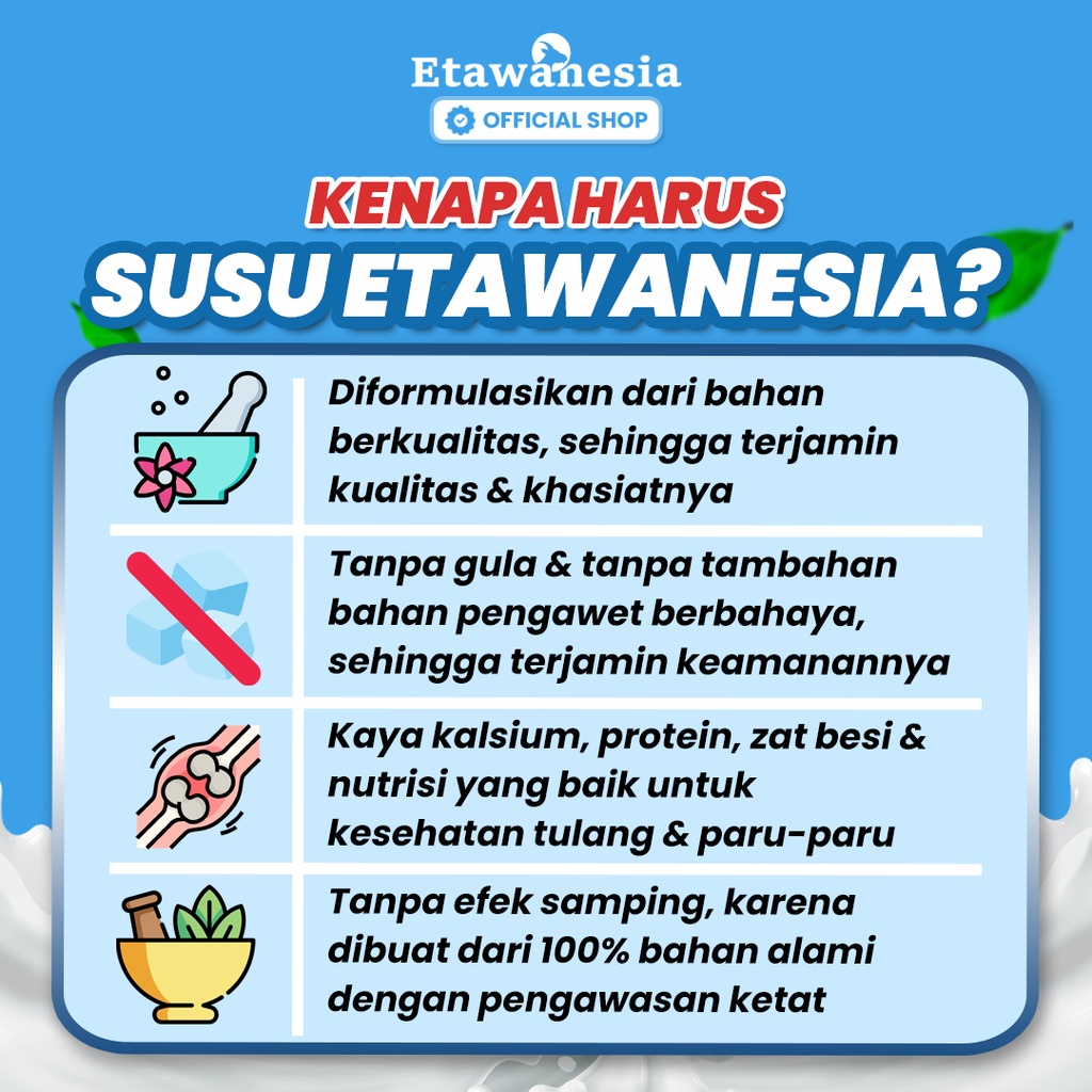 PAKET 5 BOX Etawanesia Etawa Biru - Susu Kambing Etawa Platinum + Ekstrak Moringa Folium ( Ekstrak Daun Kelor ) + Krim Bubuk