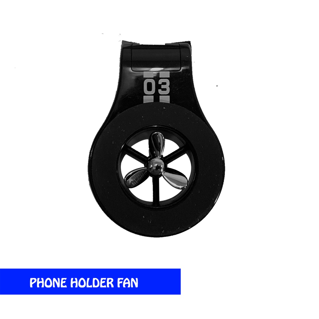 Car Phone Holder FAN Magnetic Stand in Car Bracket Dashboard