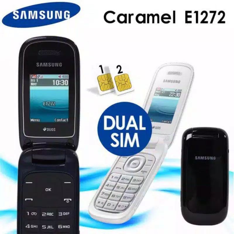 samsung lipat caramelGTE-1272 dualsim100%hp baru