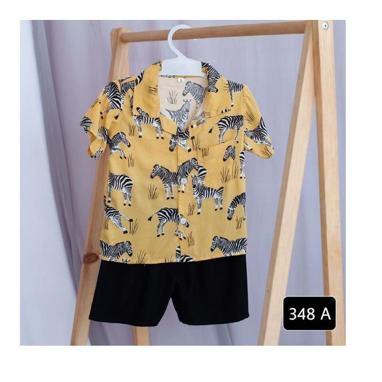 "KZT.19My22н" Daily set anak / set rayon / daily wear /baju anak / piyama rayon / set piyama celana 