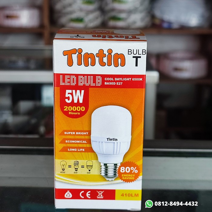 Lampu LED Capsule Tintin 5 watt SNI Super murah