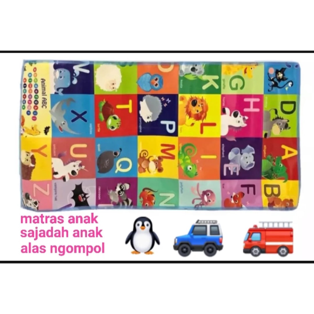 Karpet Sajadah serbaguna spon / tikar lantai karakter motif / TIKAR KECIL samak ompol bayi / 120x60cm terbaru MURAH / Tikar Lucu anak-anak