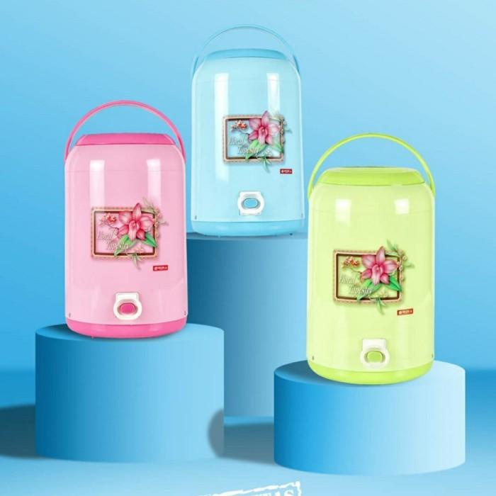 Jumbo Cooler 4Liter Lion Star Blue Sky Drink Jar D-18 Termos Air Panas