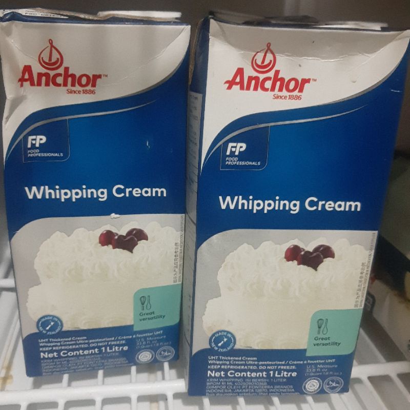 

Whipping cream anchor 1 liter
