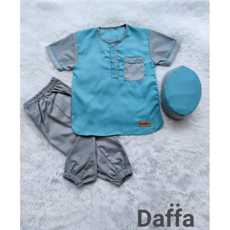 koko set anak joger + peci / koko anak / koko bayi daffa