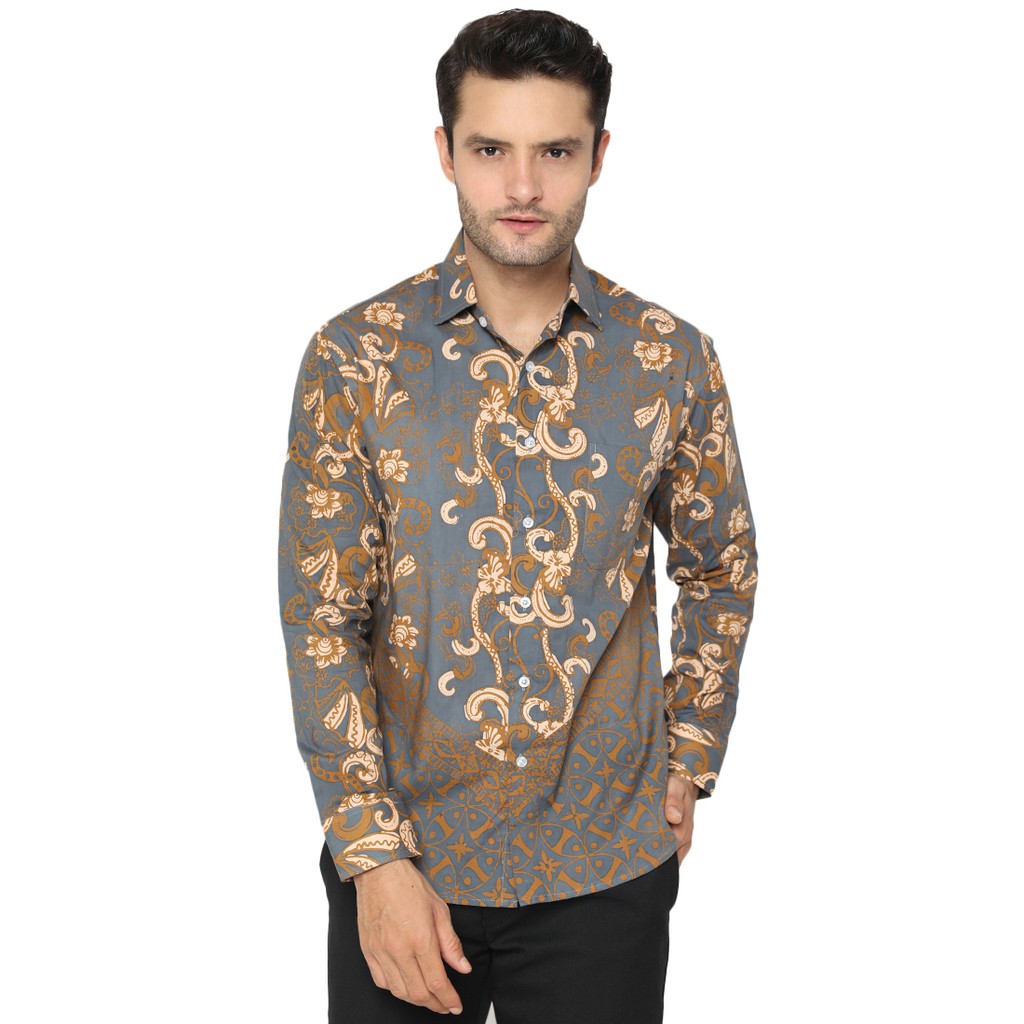Agrapana Batik Slim Fit Batik Premium Kemeja Baju Batik Agrapana Batik Slim Fit Batik Premium Kemeja Baju Batik