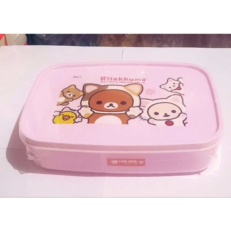 Tempat makan lionstar BC-9 japan sealware / ompreng makan anak /wadah makan foodgrade SNI