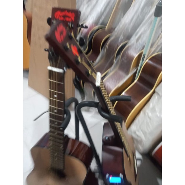GITAR CUSTOM ED SHEERAN SERIES GITAR LOKAL GITAR 3/4 ACOUSTIC ELEKTRIK