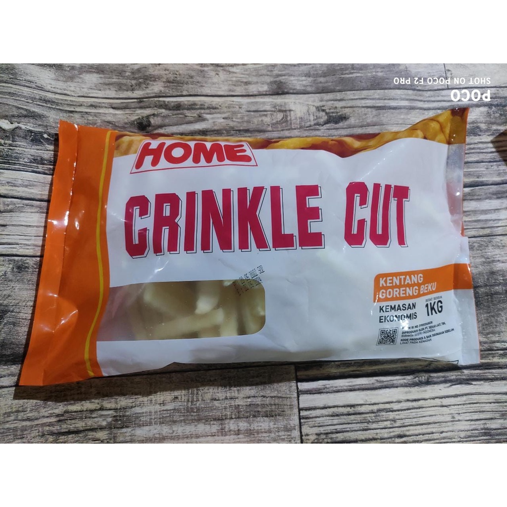 Jual Kentang Home Crinkle Cut 1 Kg Shopee Indonesia