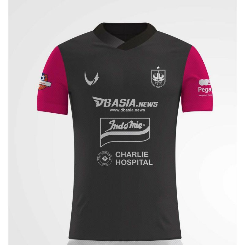 Jersey PSIS Semarang GK Home Away 2020 Liga 1 Hitam Pink Terbaru Printing Lokal