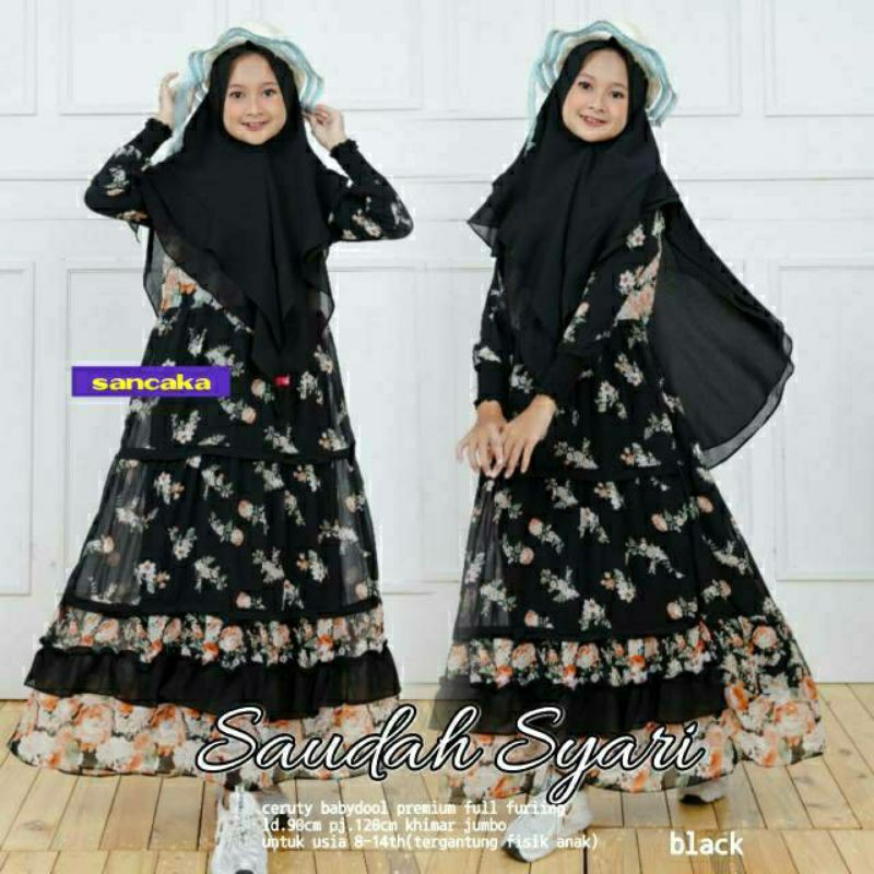 GAMIS ANAK SANCAKA SAUDAH 190221