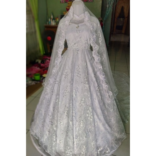 Gaun Pengantin Simple