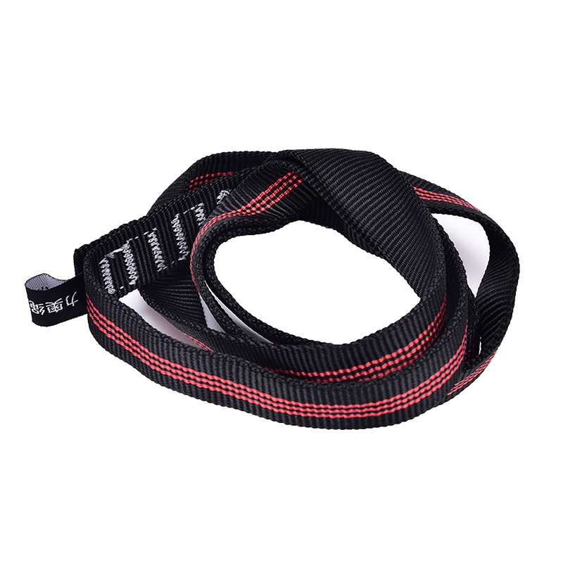 {LUCKID}25KN 60cm Climbing Sling Bearing Strap Reinforce Rope belt Load-bearing Bandlet