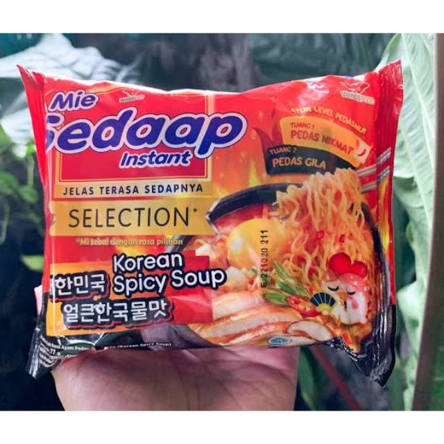 

Mie Sedaap Selection Korean Spicy Soup